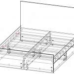Схема сборки Кровать Мари Блеск 45 BMS