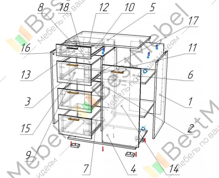 Комод ангара схема сборки