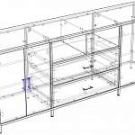 Схема сборки Комод Шалфей 4 BMS
