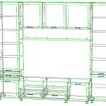 Схема сборки Стенка для гостиной Инесса 3 BMS