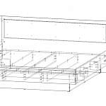 Чертеж Кровать Форте-2 BMS