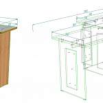 Схема сборки Стол руководителя Иллинойс 2 BMS