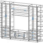 Схема сборки Гостиная Бирма BMS