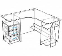 Стол офисный угловой кейт 23 bms